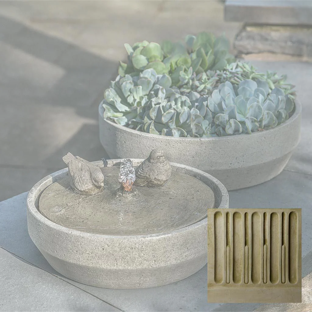 Beveled Songbird Fountain - Image 8