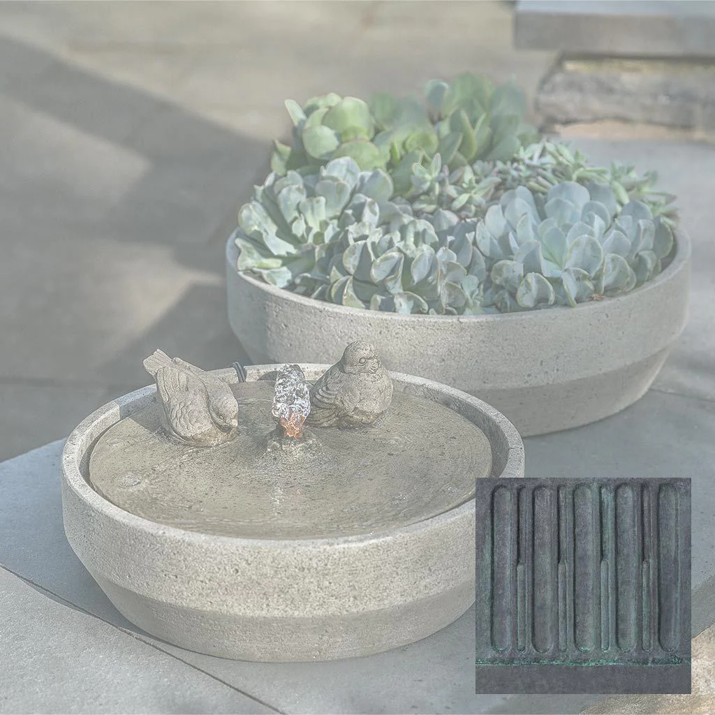 Beveled Songbird Fountain - Image 9