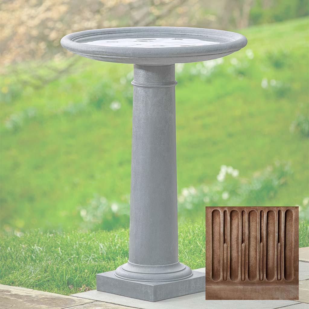 Classic Column Birdbath - Image 12