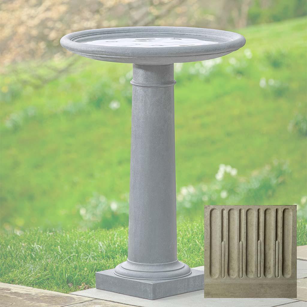 Classic Column Birdbath - Image 13