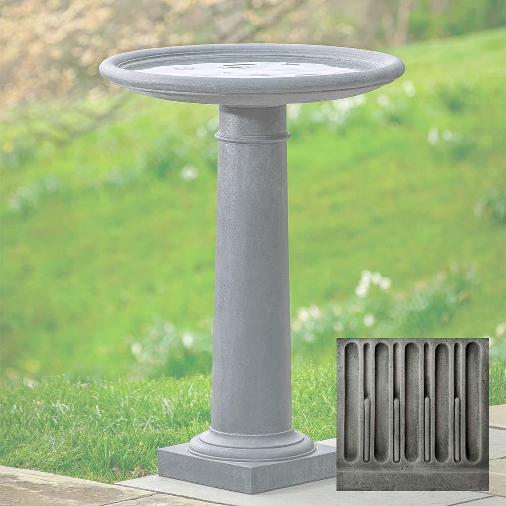Classic Column Birdbath - Image 3