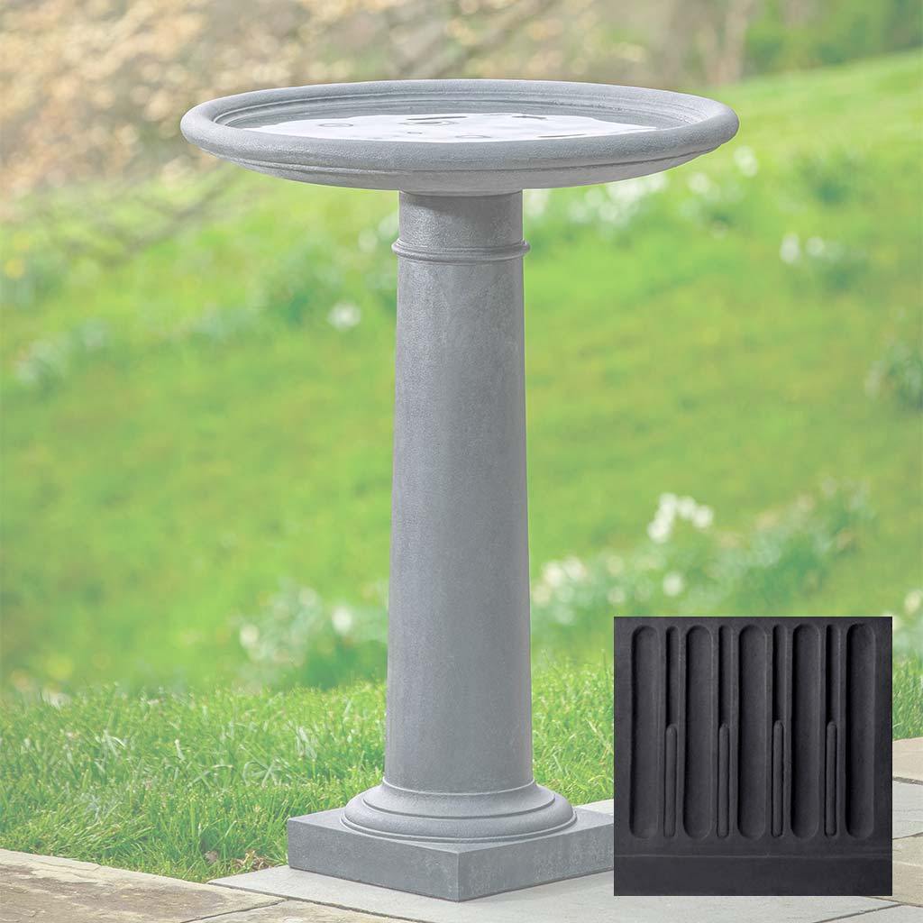 Classic Column Birdbath - Image 9