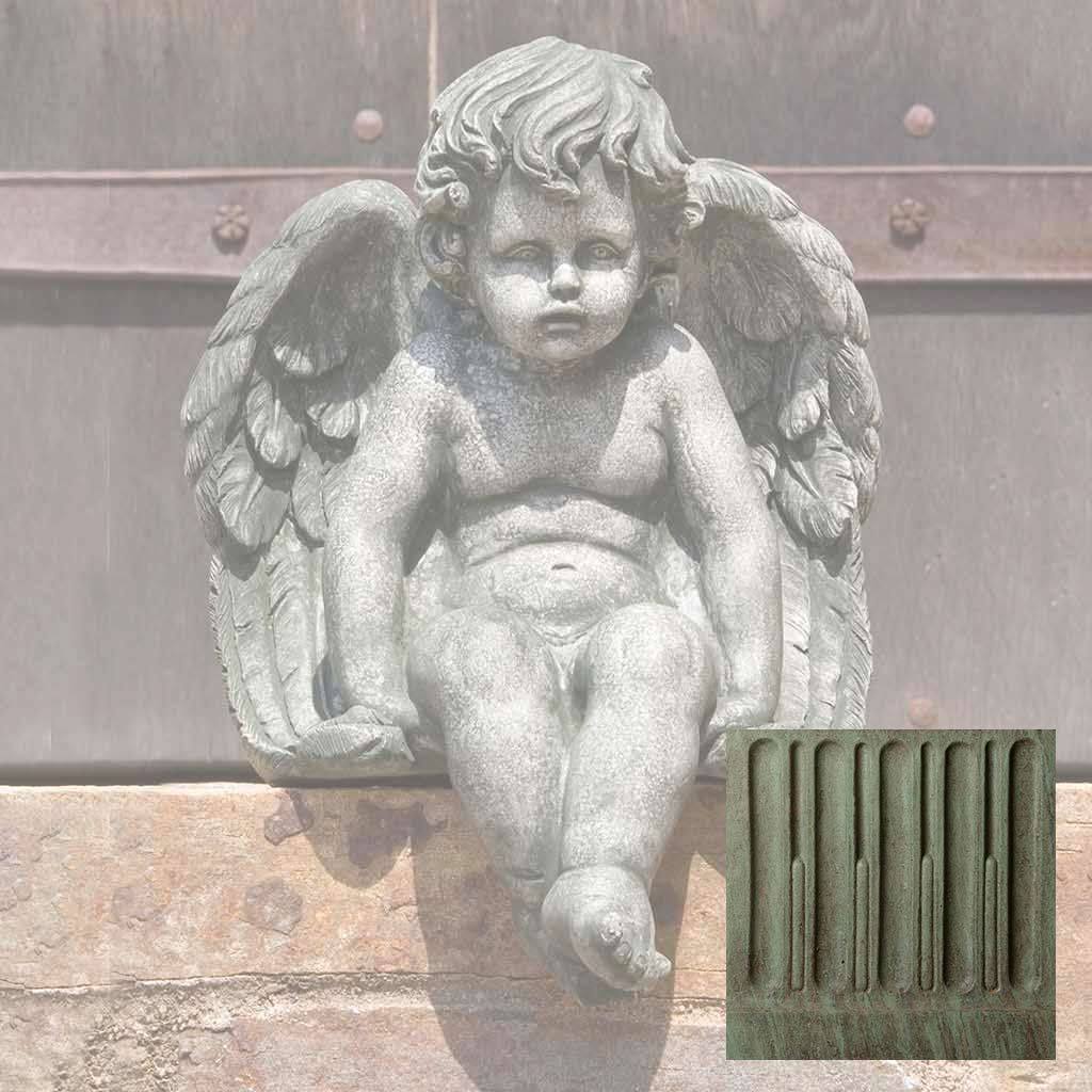 Medium Sitting Cherub - Image 11