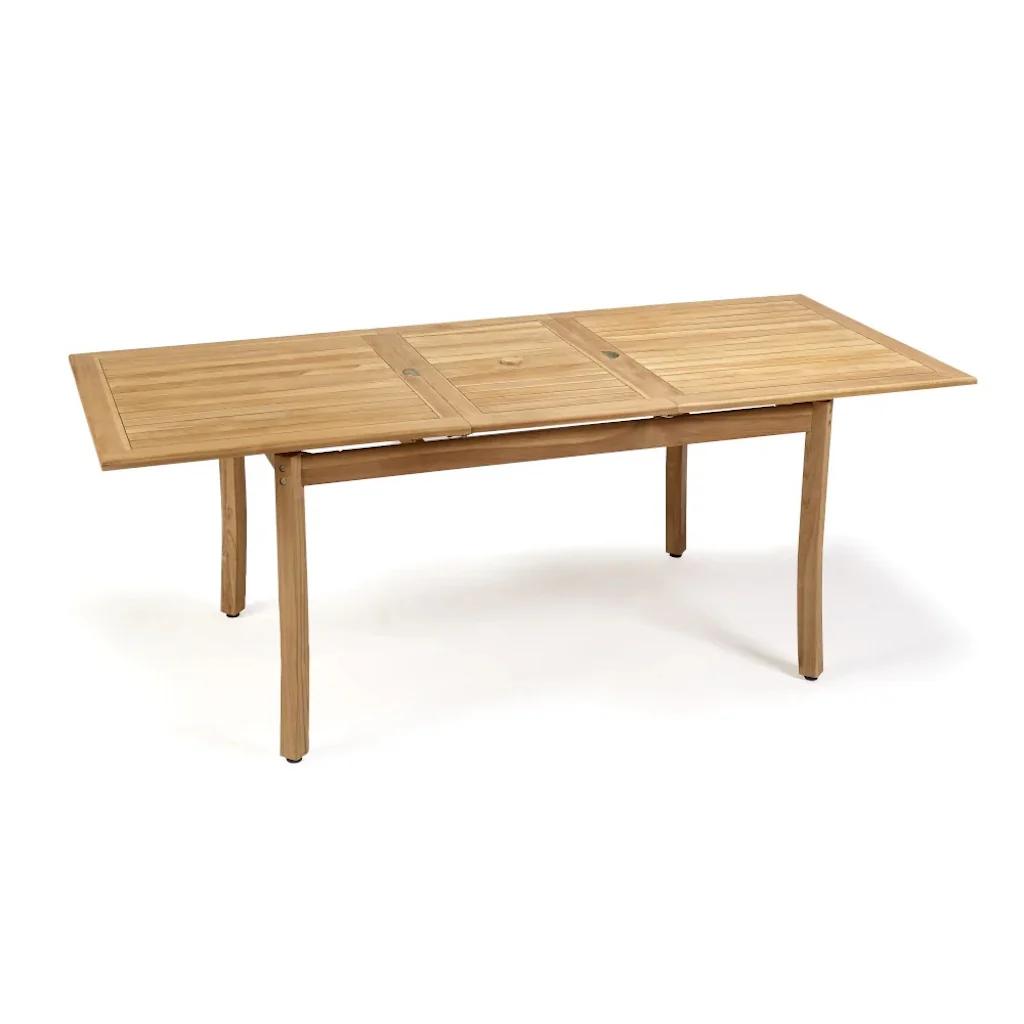 Santorini Teak Patio Dining Set - Image 3