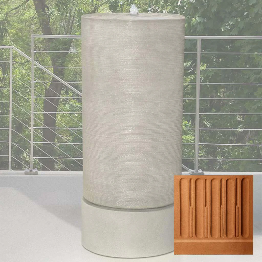 Tall Cylinder Fountain - Image 15