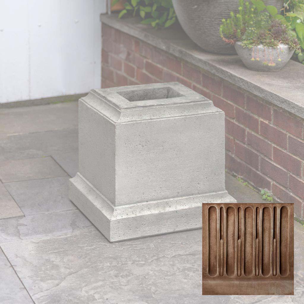 Textured 16.5 Inch Pedestal - Image 4