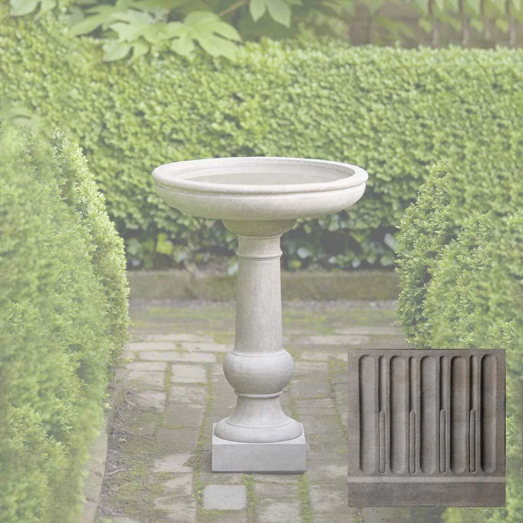 Williamsburg Tea Table Birdbath - Image 14