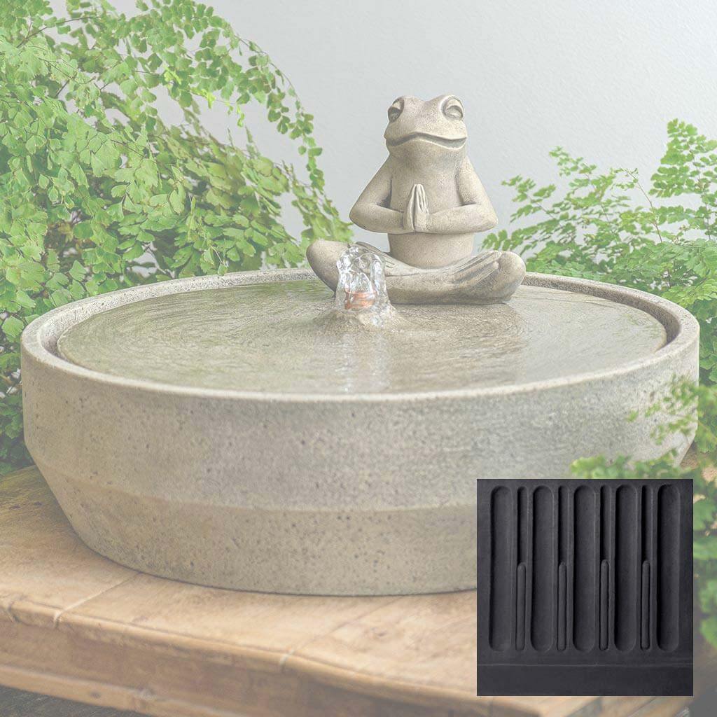 Yoga Frog Beveled Fountain - Image 10