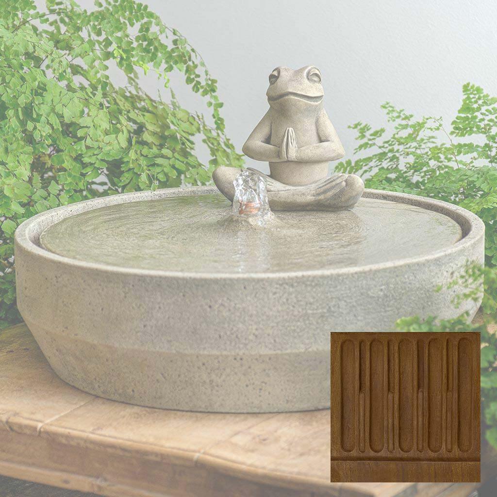 Yoga Frog Beveled Fountain - Image 11