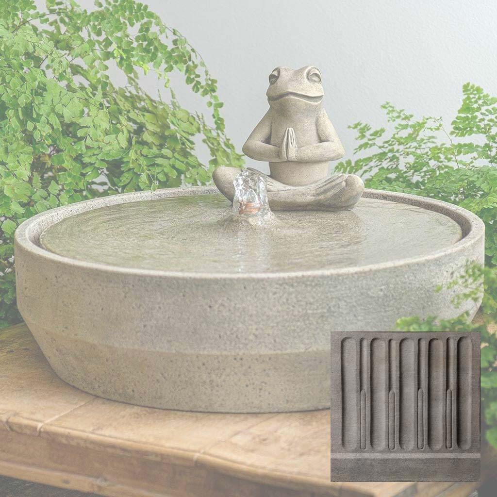 Yoga Frog Beveled Fountain - Image 14