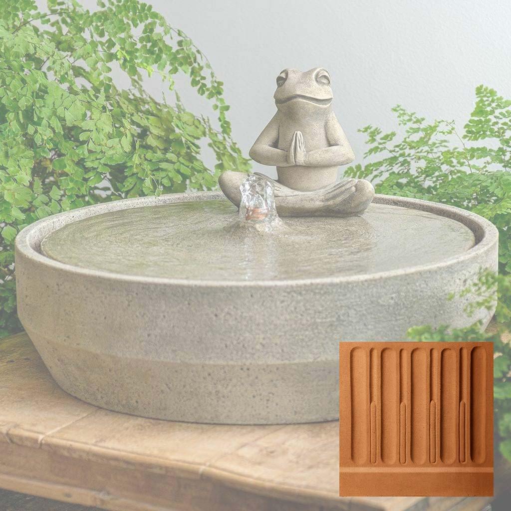 Yoga Frog Beveled Fountain - Image 15