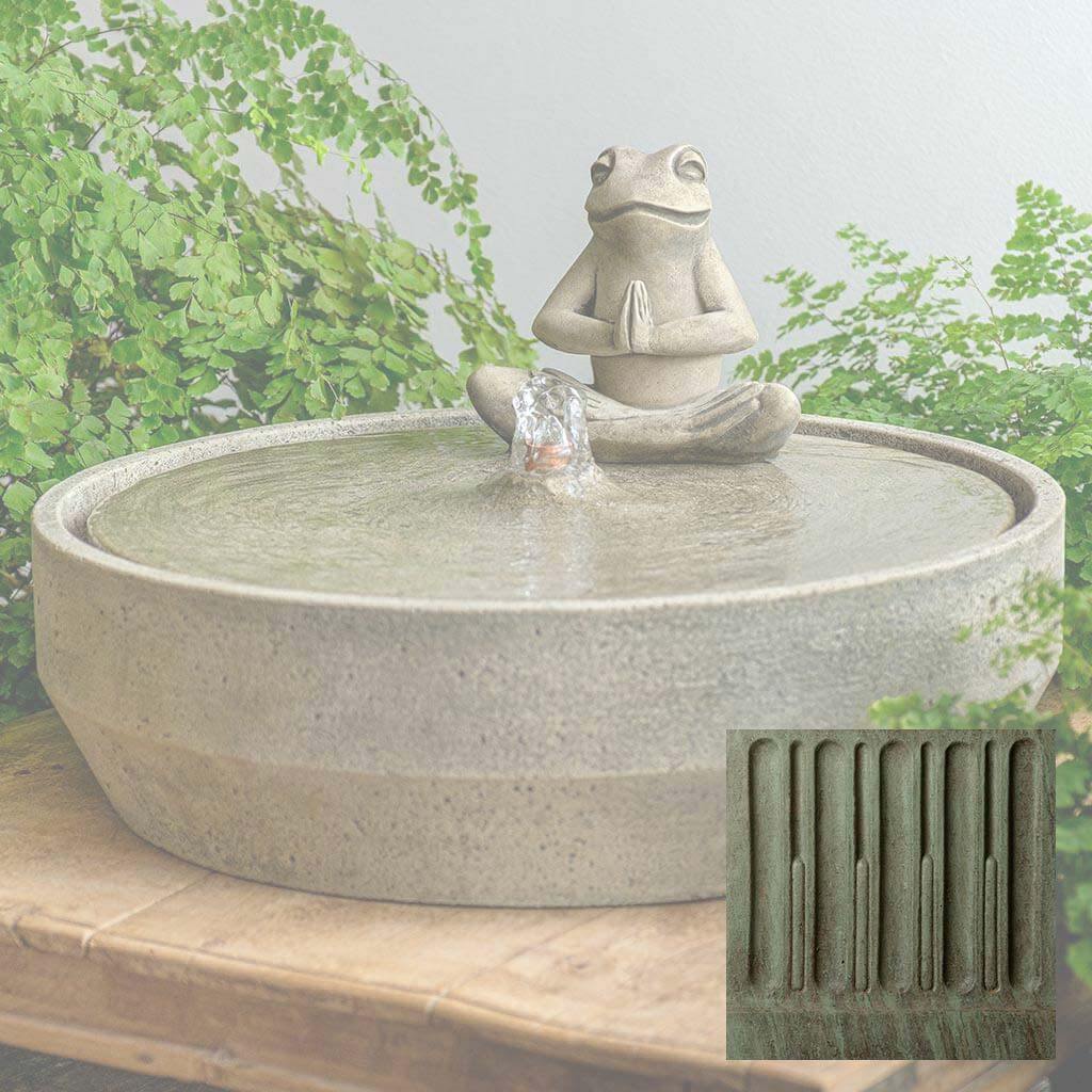 Yoga Frog Beveled Fountain - Image 4
