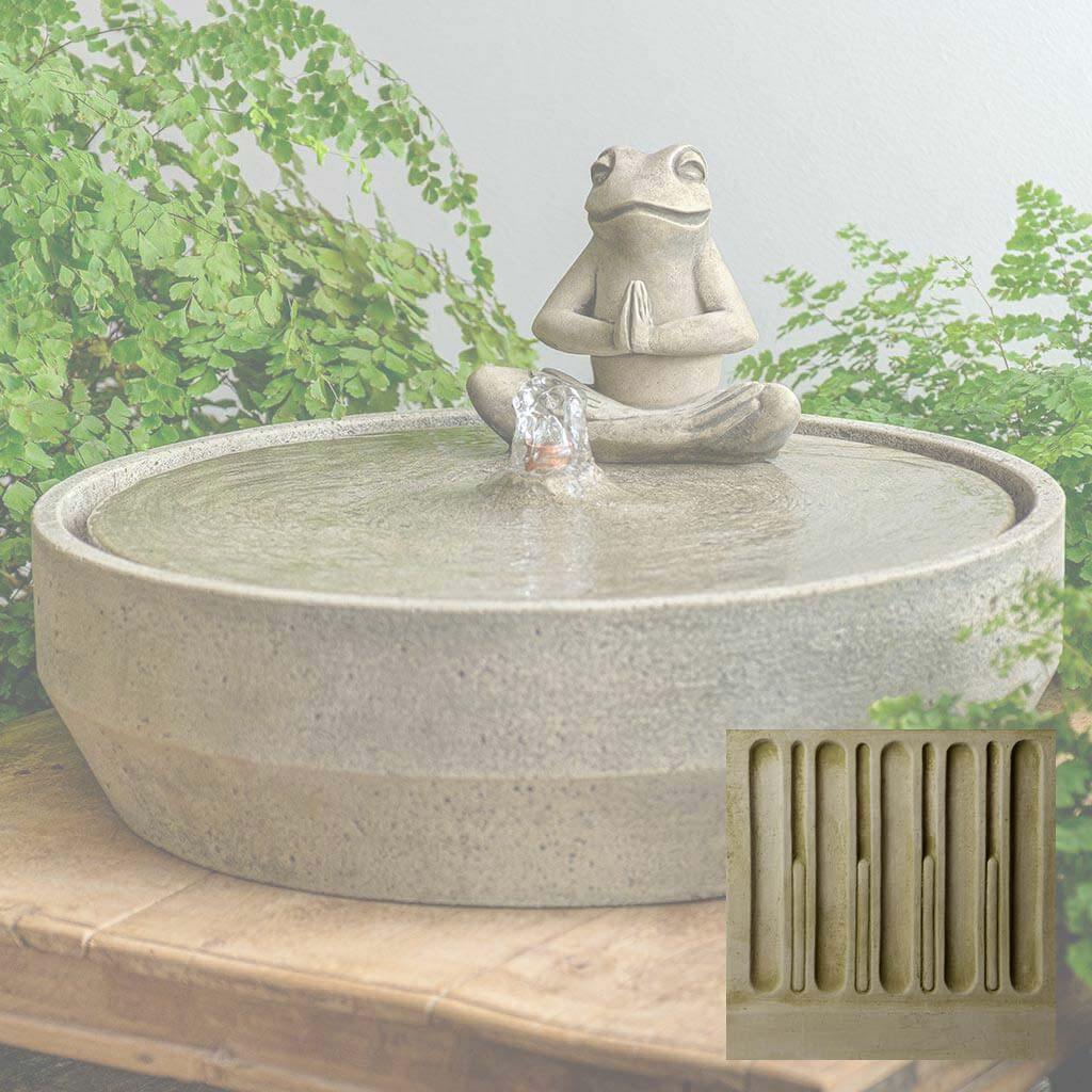 Yoga Frog Beveled Fountain - Image 5