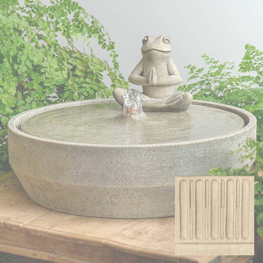 Yoga Frog Beveled Fountain - Image 6