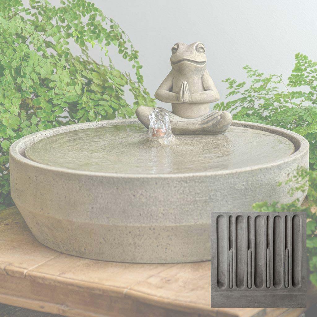 Yoga Frog Beveled Fountain - Image 8