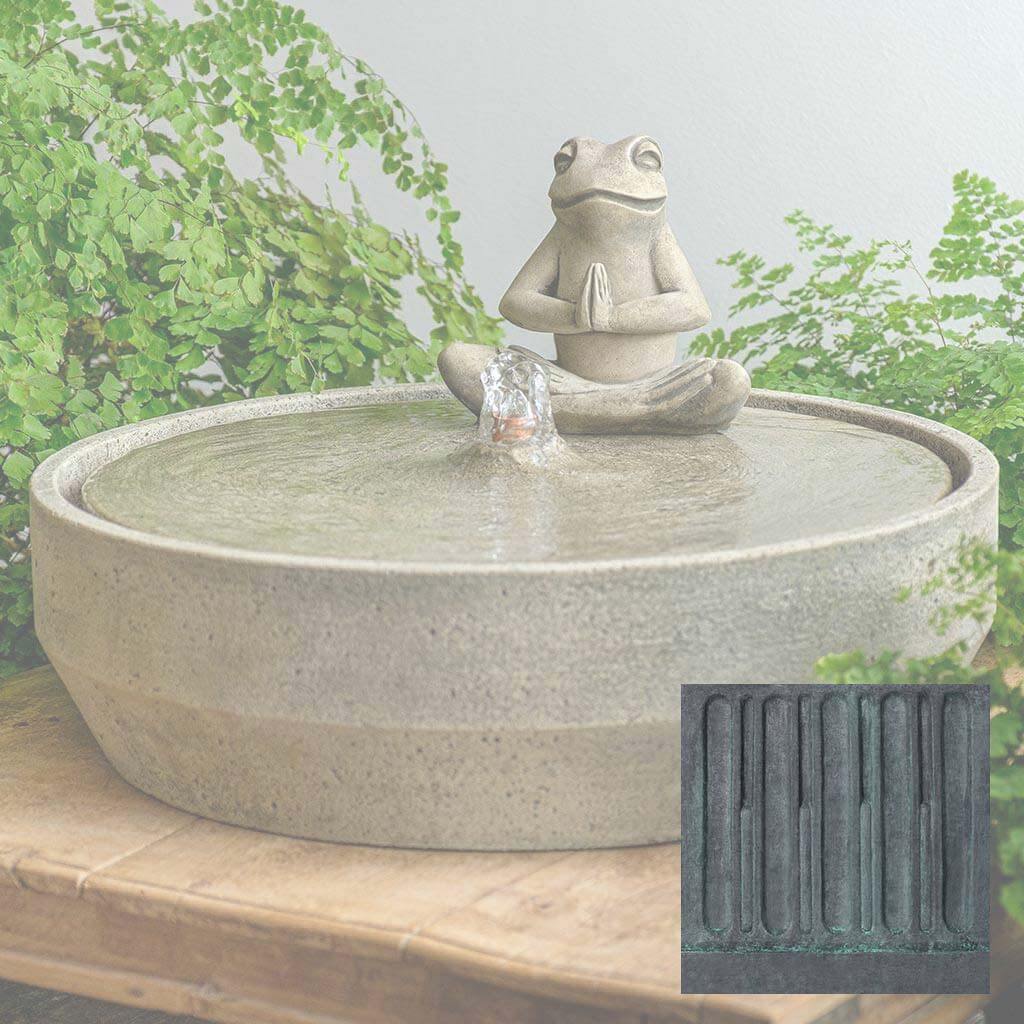 Yoga Frog Beveled Fountain - Image 9